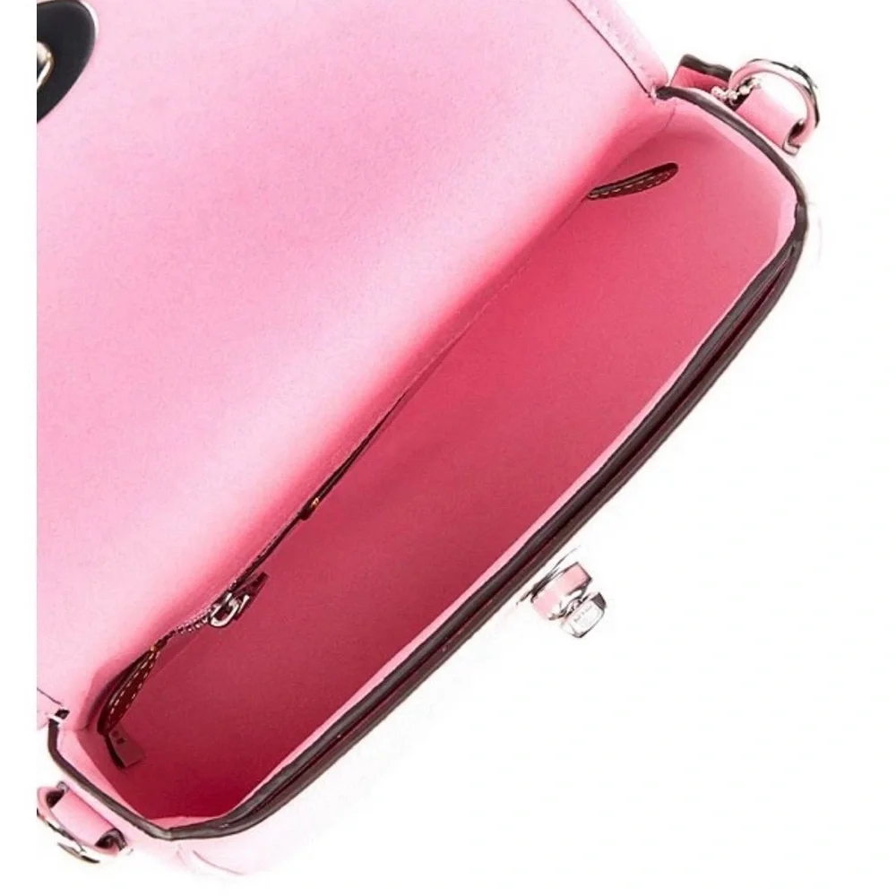 COACH Willow Pebbled Leather Saddle Shoulder Bag - Picture 3 of 10